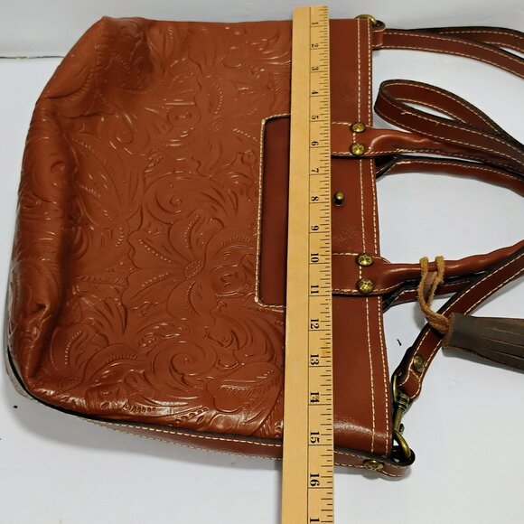 PATRICIA NASH EMBOSSED LEATHER PURSE - Picture 10 of 14